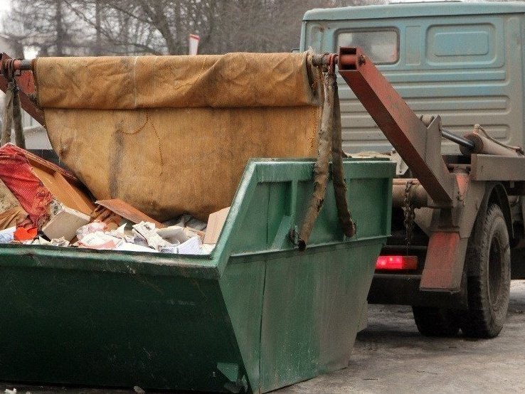 Вывоз мусора контейнер 8 м3 в ЦАО Москвы