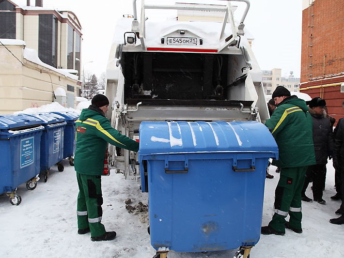 Вывоз мусора контейнером в Москве по низкой цене